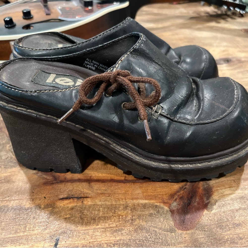 Vintage l.e.i Y2K chunky heels - Picture 3 of 3